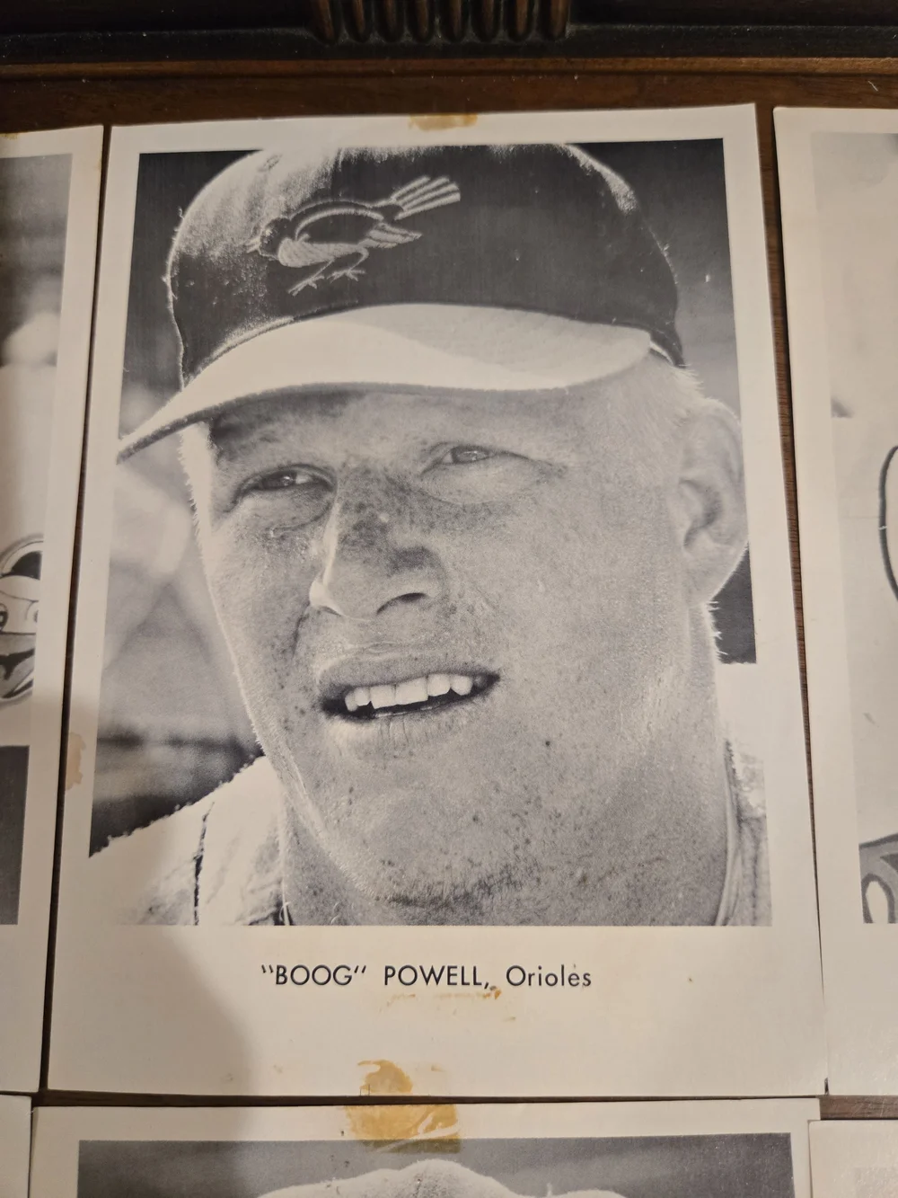 MLB Black and White Orioles Portrait Prints Set Early 60s Brooks Boog Aparicio